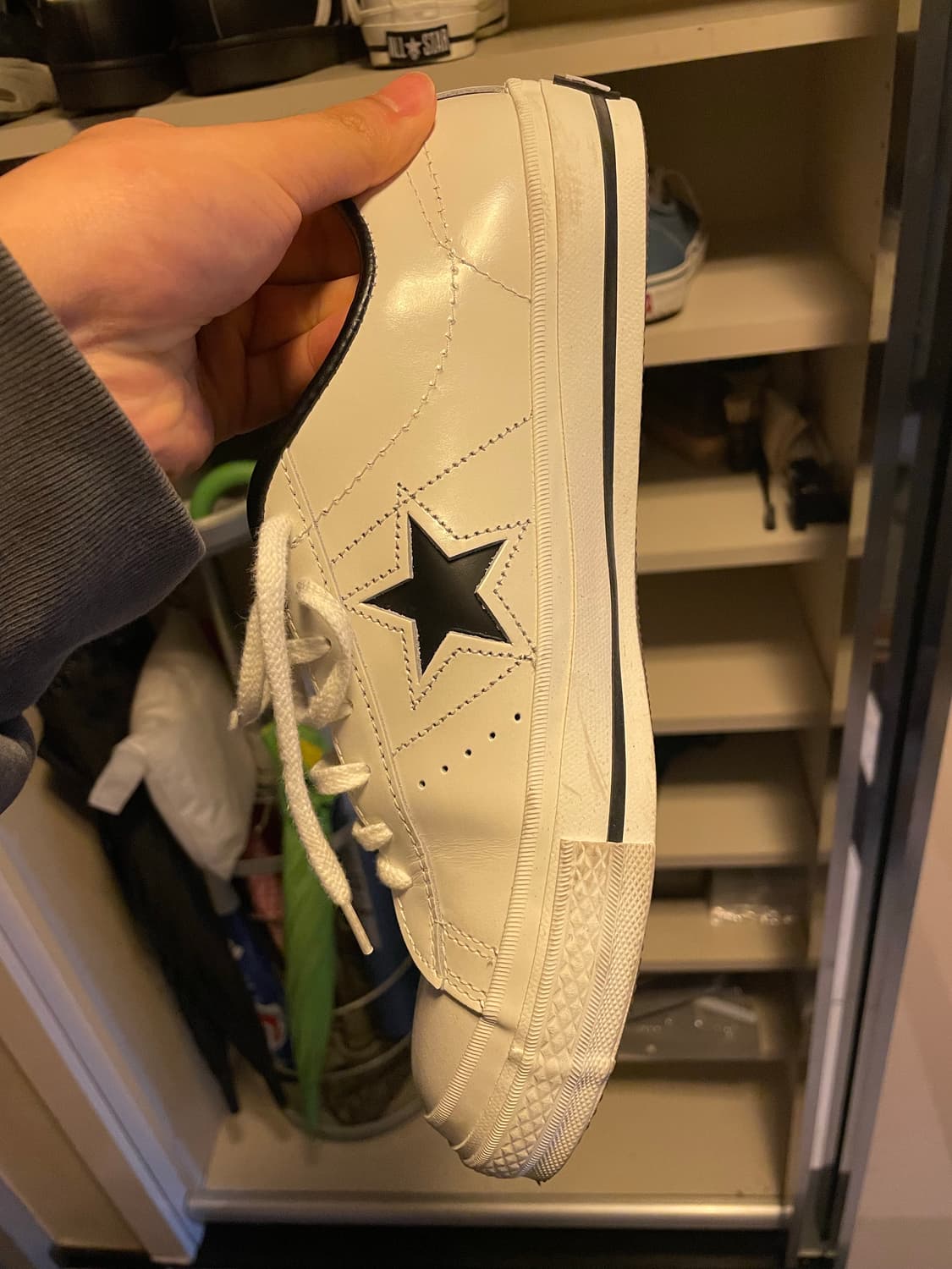 컨버스 재팬 원스타 레더(270size) 상품이미지5