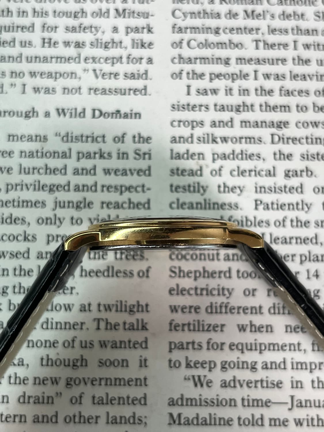 SEIKO 골드 드레스 쿼츠 상품이미지4