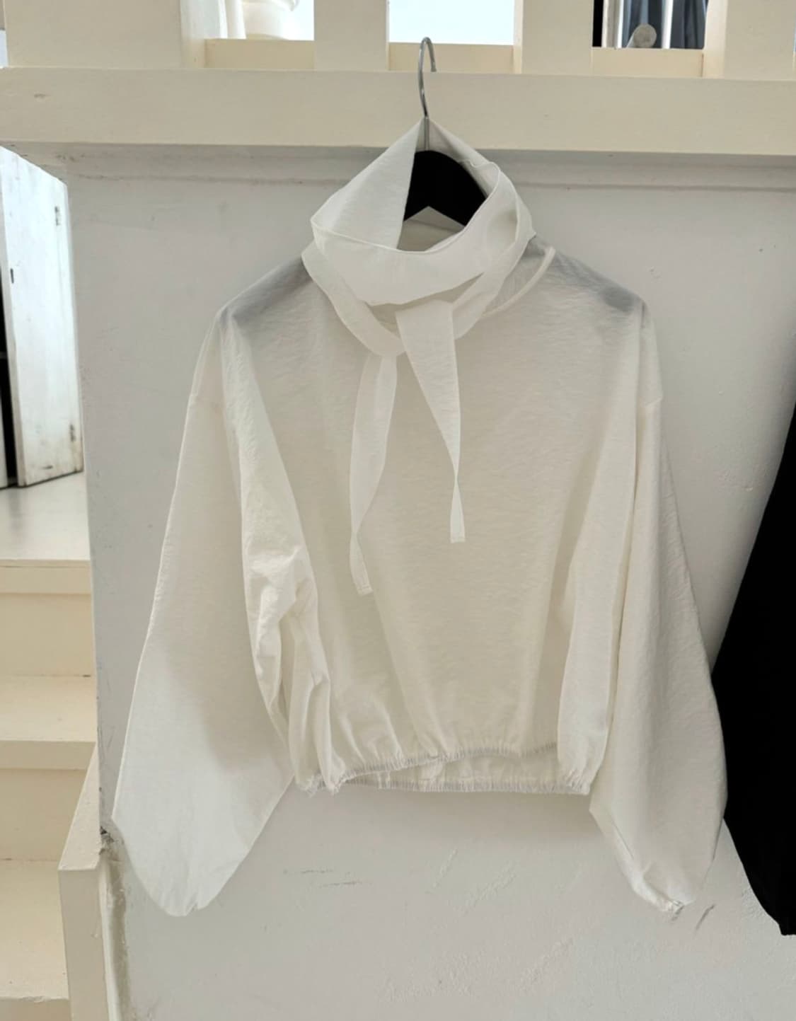 노이어덜트 프레클 스카프 블라우스 상품이미지7