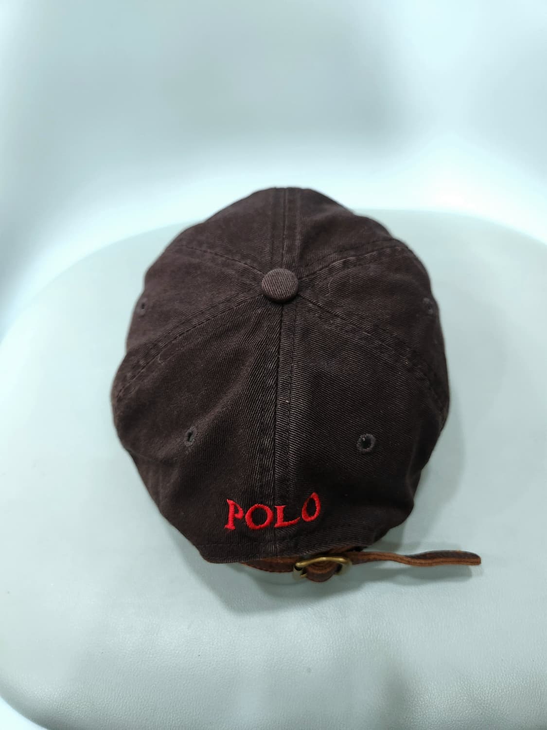 폴로랄프로렌 빈티지 블랙 볼캡 모자 상품이미지4