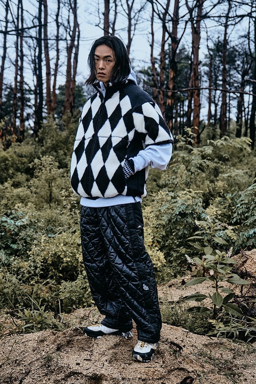 FETCH Polish Goose Ghost Anorak Checker  상품이미지6