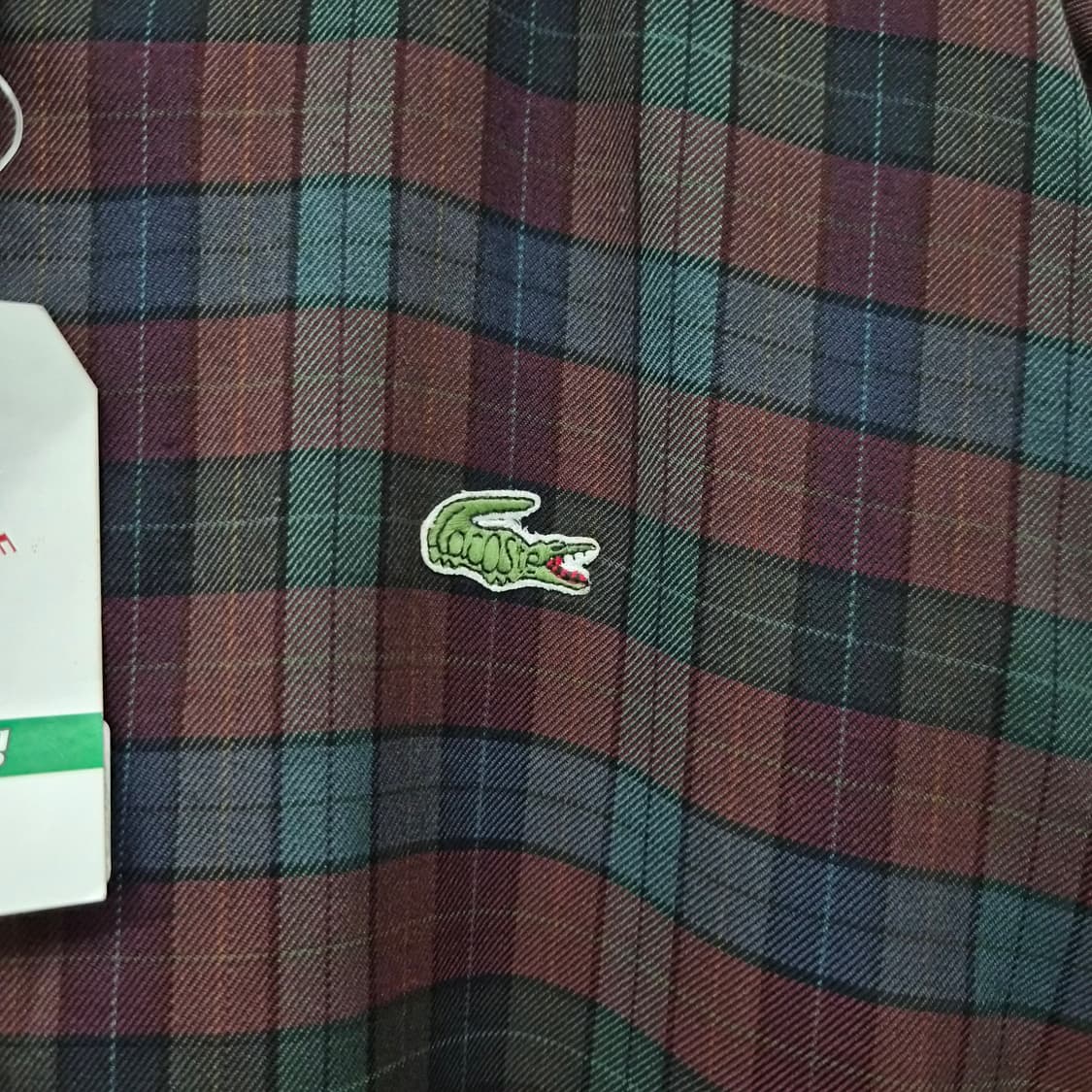 라코스테 리버시블 체크 네이비 자켓 남녀공용 L 상품이미지2