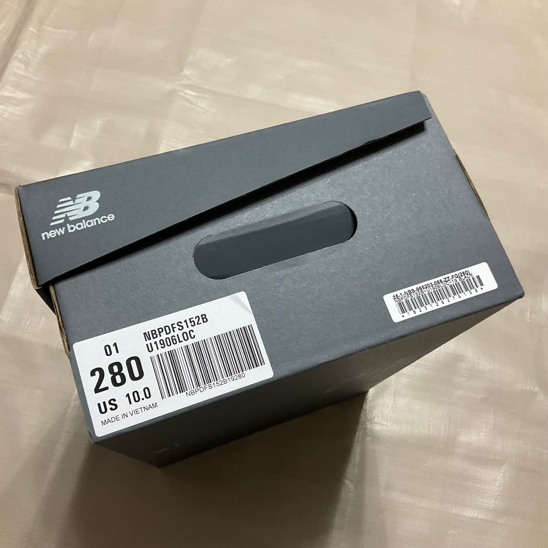 뉴발란스 1906 로퍼 메탈릭 실버 블랙 280 상품이미지10