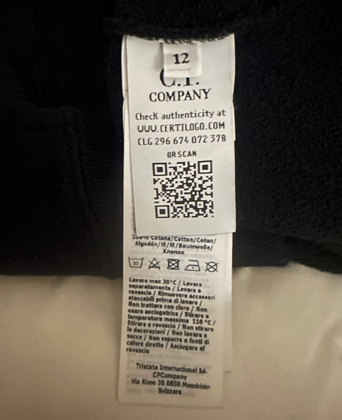 CP컴퍼니 맨투맨 S 상품이미지5