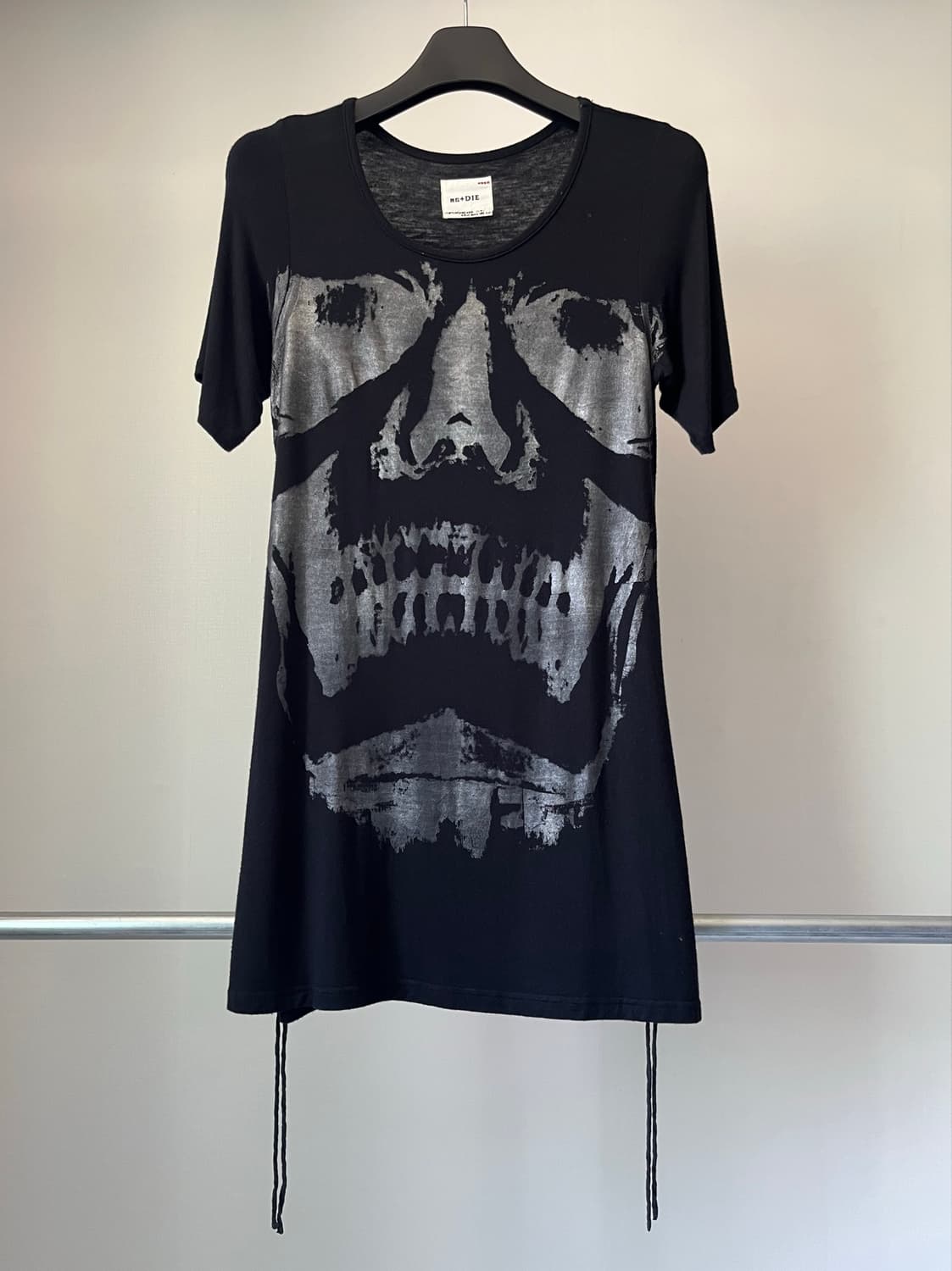 HN+DIE Lamé Coated Rayon Drape Cutsew 상품이미지1
