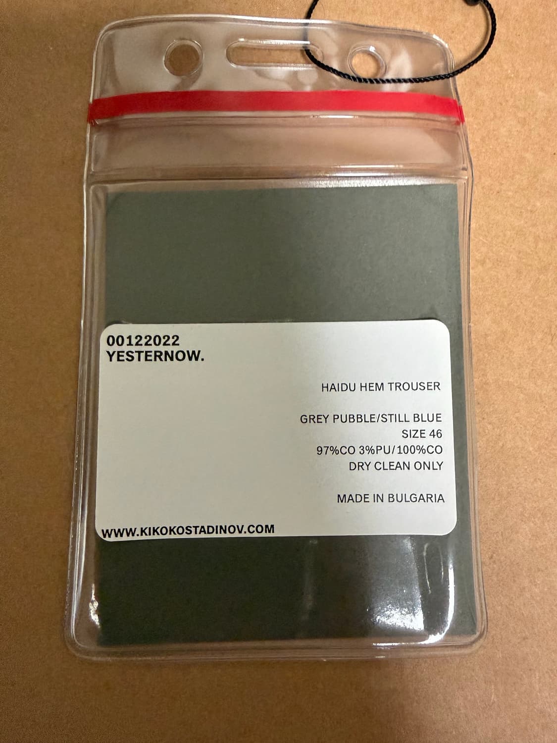 [46] kiko kostadinov haidu hem trouser 상품이미지4