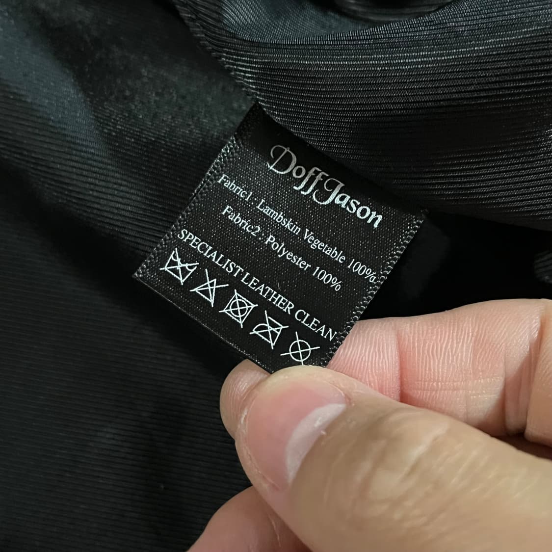 [100] 도프제이슨 프리미엄 램스킨 봄버자켓 상품이미지10