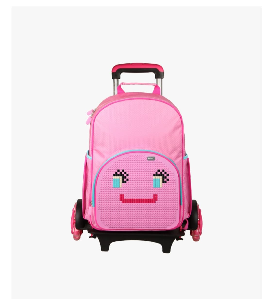 Upixel 유픽셀 픽셀 블럭 롤링 백팩 / 캐리어 겸용 키즈 가방
📌 상품이미지2