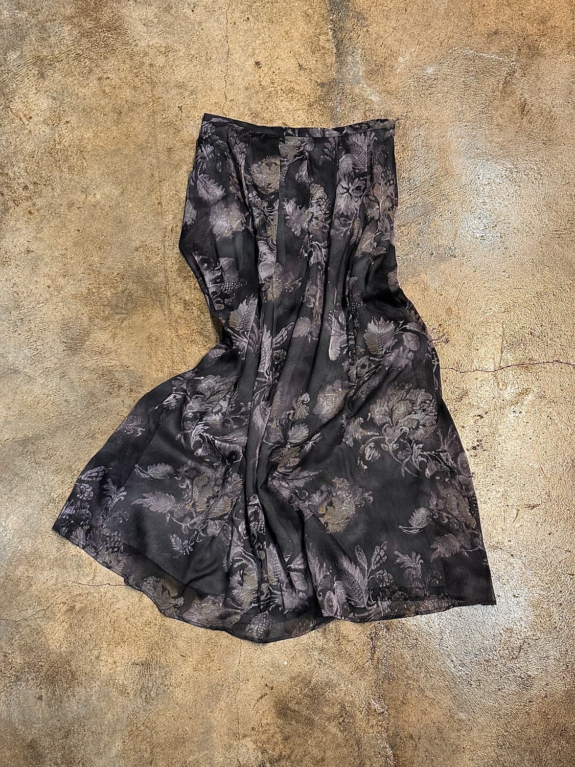 26inch ) HIROKO KOSHINO Flower Skirt 상품이미지1