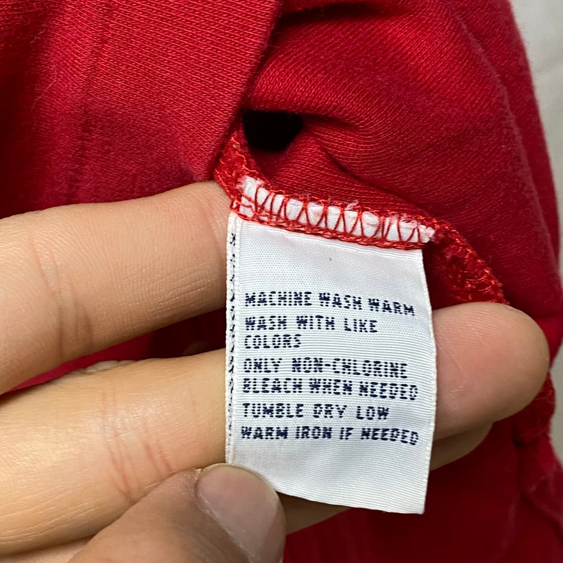 폴로 랄프로렌 PK 티셔츠 레드 S 상품이미지5