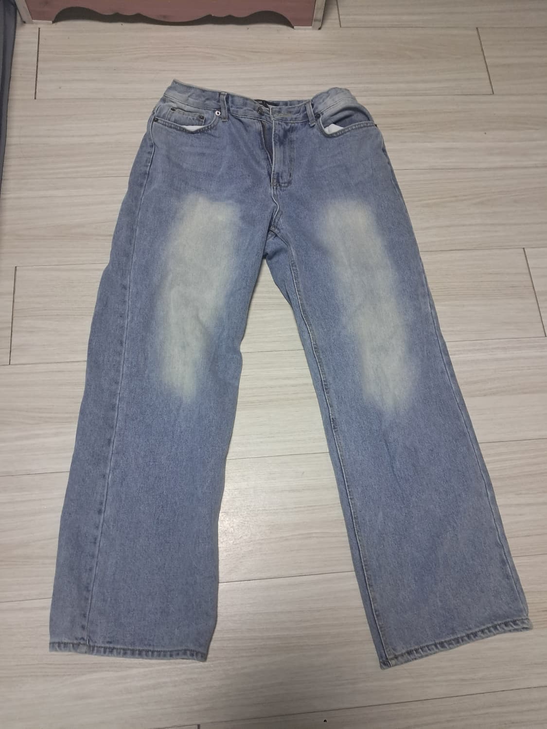 밀리언코르 연청 데님팬츠 상품이미지1