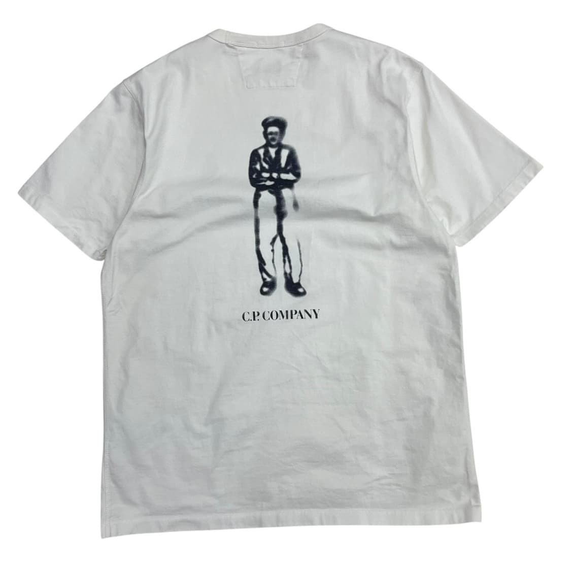CP컴퍼니 휴먼 프린팅 화이트 반팔 상품이미지4