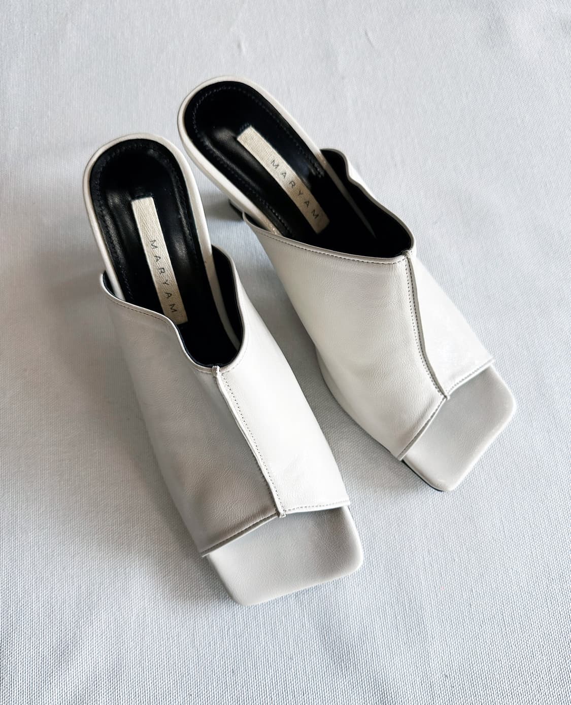 MARYAM NASSIR ZADEH square mules 상품이미지5