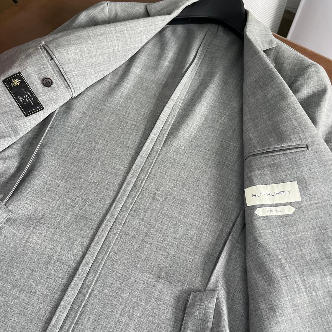 수트서플라이 셋업 38L/30 상품이미지6