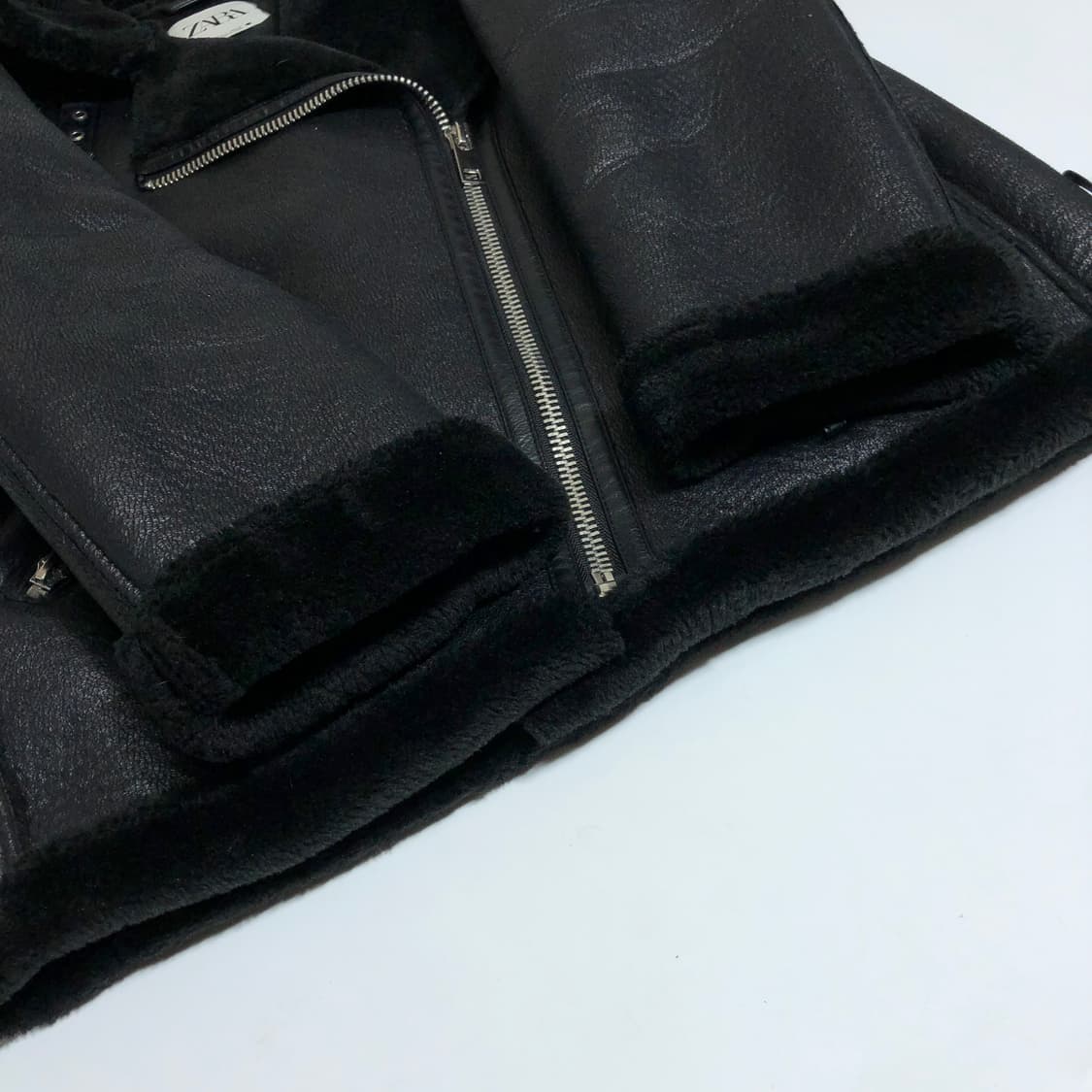 자라 무스탕 점퍼 L 상품이미지6