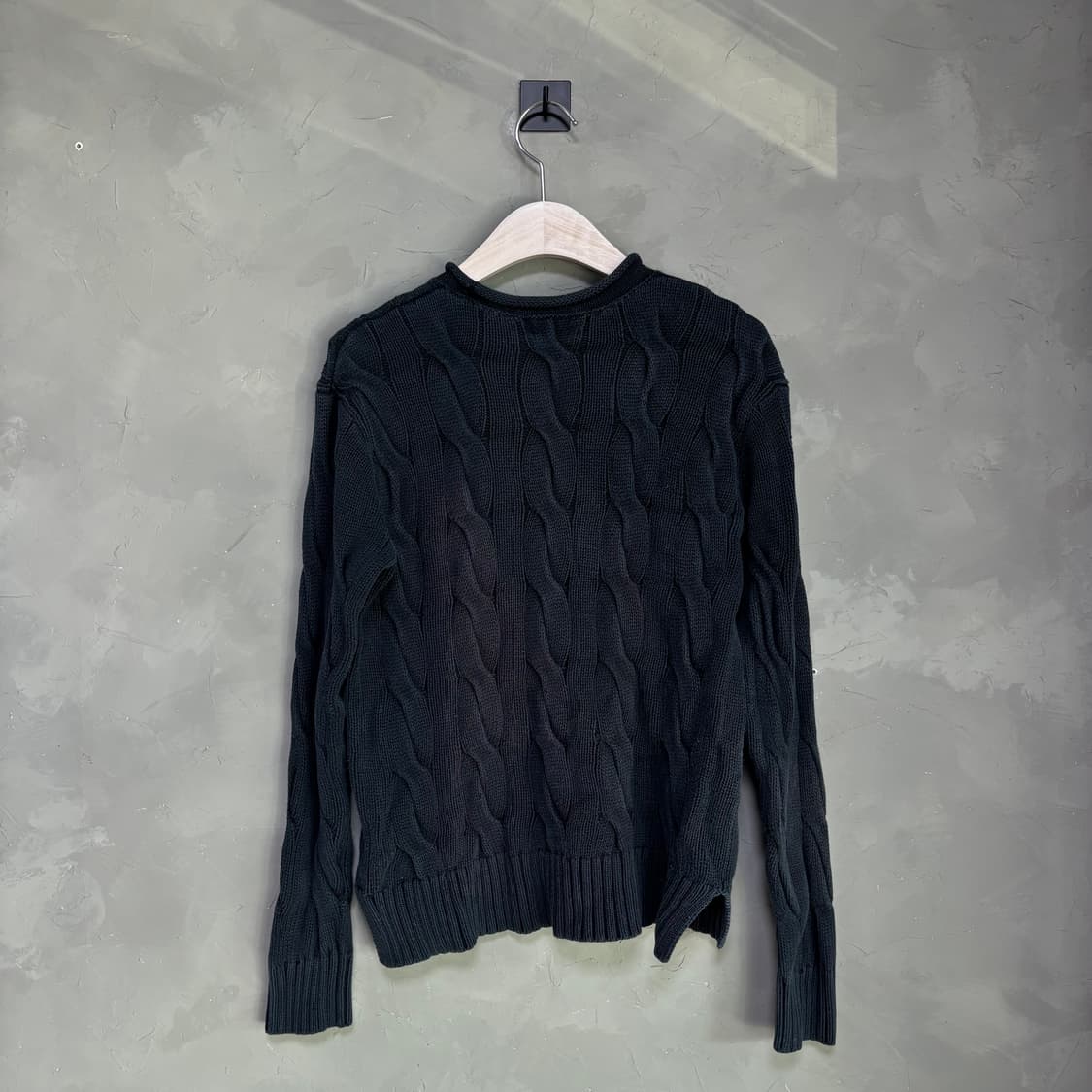 폴로 랄프로렌 꽈배기 니트 네이비 상품이미지5