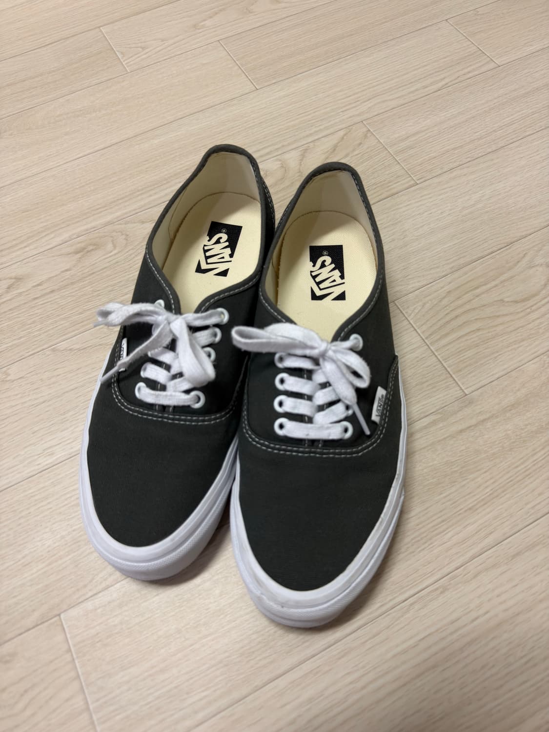 Vans 어센틱 리이슈 그레이 280mm 상품이미지1
