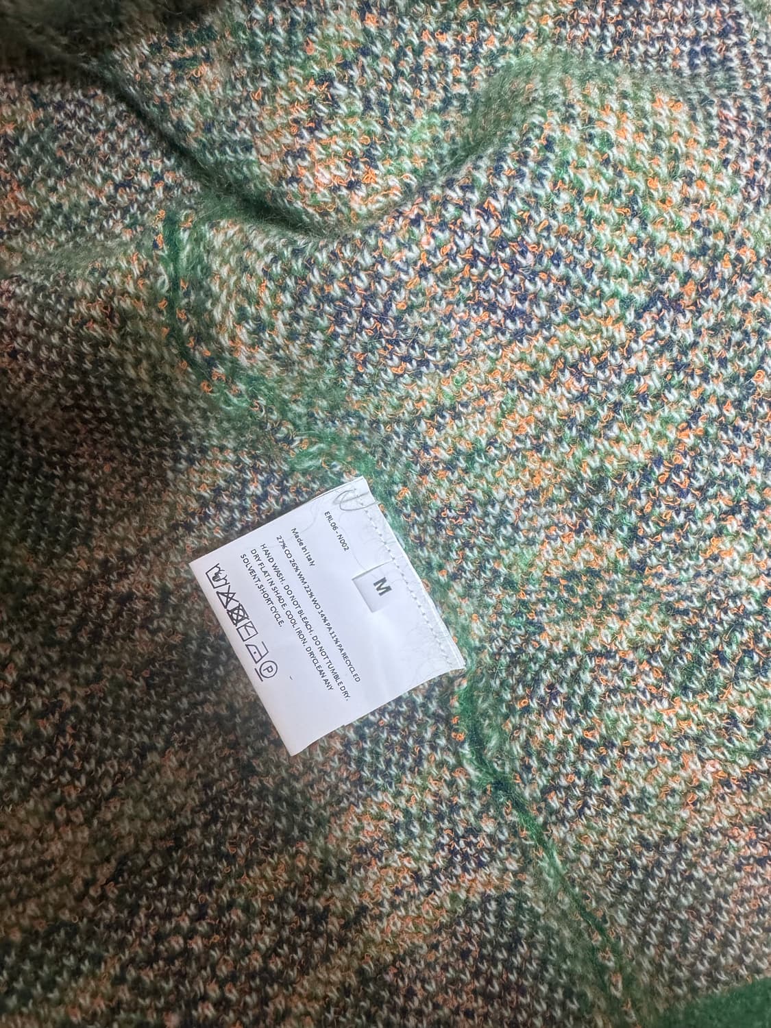 Erl 체크 크롭 가디건 m 상품이미지5