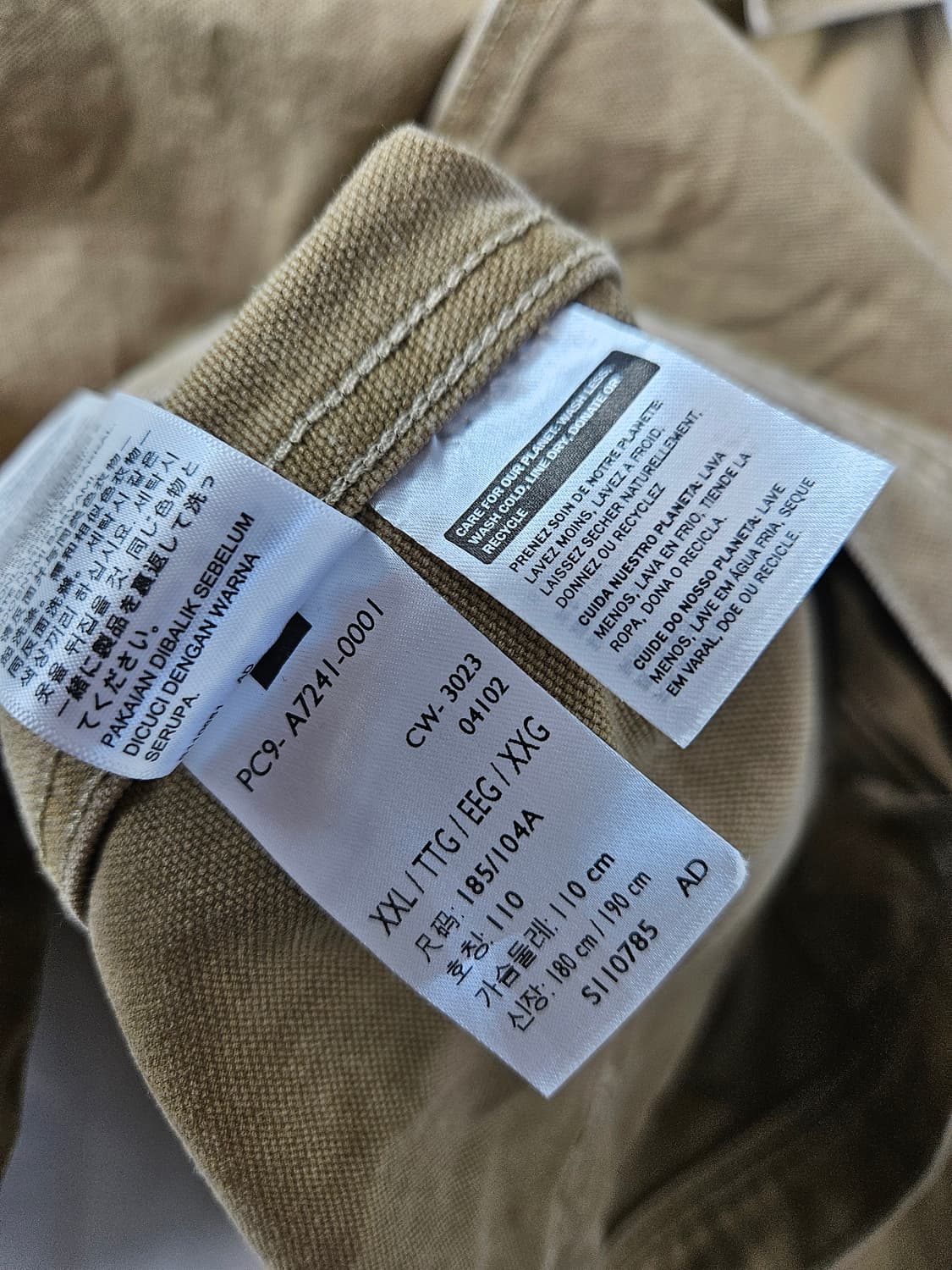 리바이스 150주년 유틸리티 워크자켓 코튼 XXL 상품이미지4