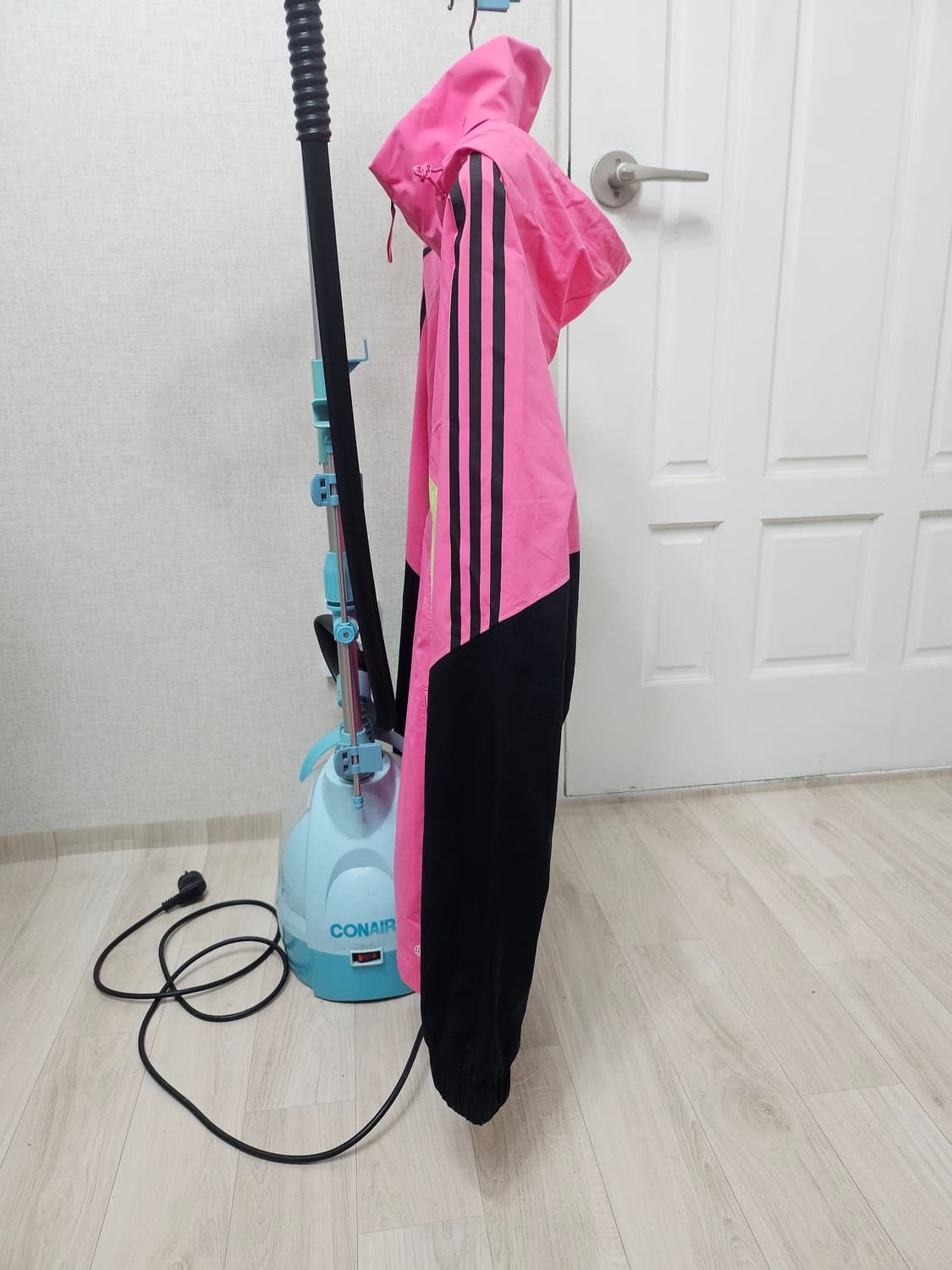 (105~110)XL☆우주매물☆아디다스 유벤투스[연핑검]레인자켓 바람막이 상품이미지5