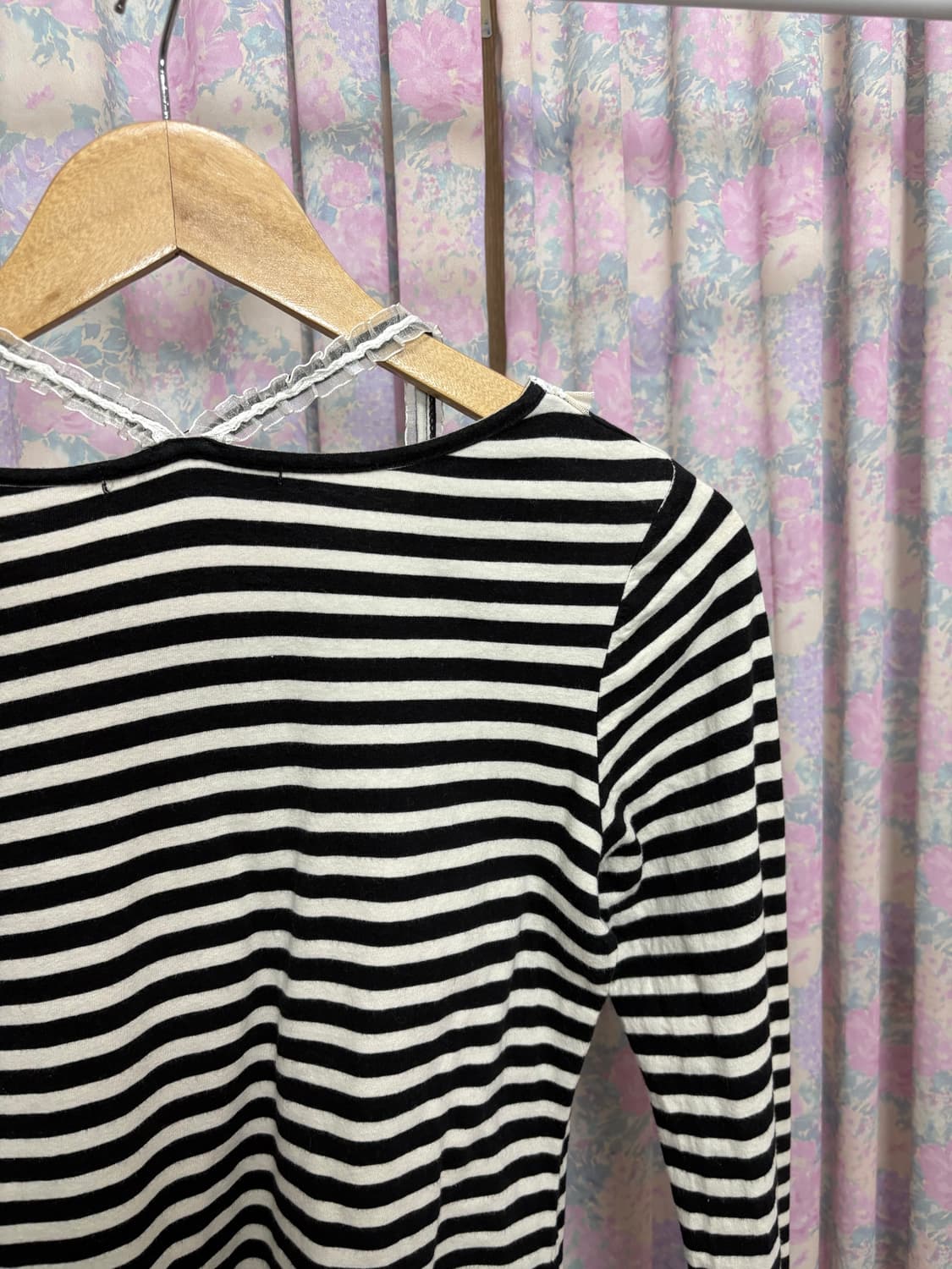 스트라이프 도트 티셔츠 상품이미지9