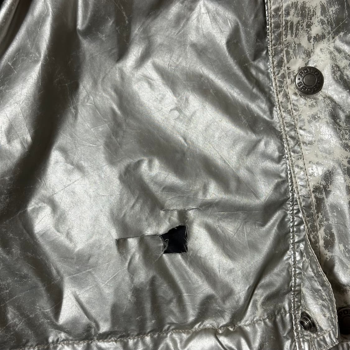 Polo sports 실버 윈드브레이커 상품이미지5