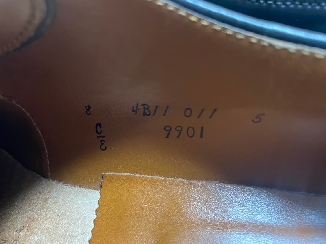 alden 알든 9901 코도반 베리라스트 더비슈즈 8, E, 260~2 상품이미지8