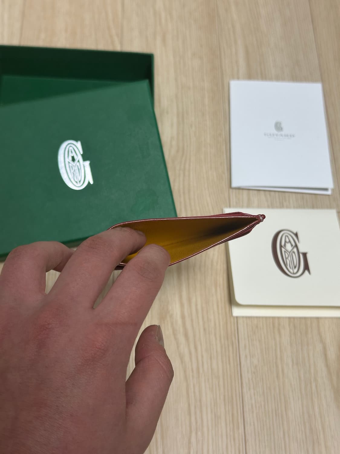 [박스 포함] 고야드 생쉴피스 스페셜컬러 카드지갑 상품이미지5