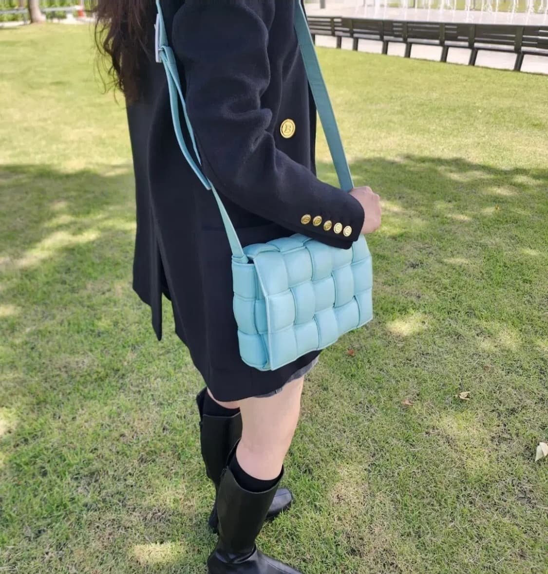 보테가베네타 591970 패딩 카세트백 상품이미지2