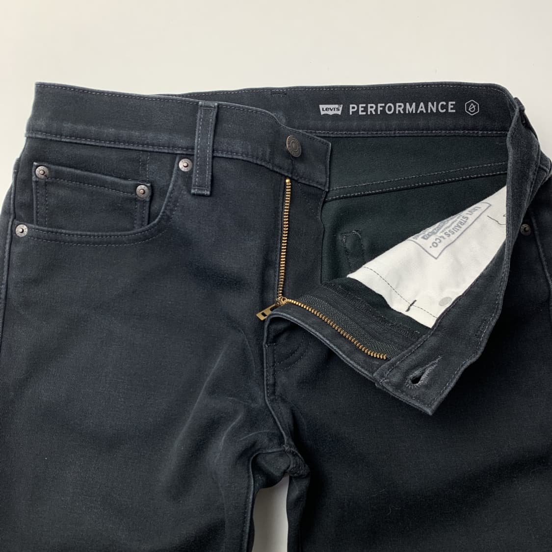 [32/정품] 리바이스511 프리미엄 블랙 남성기모팬츠 상품이미지3