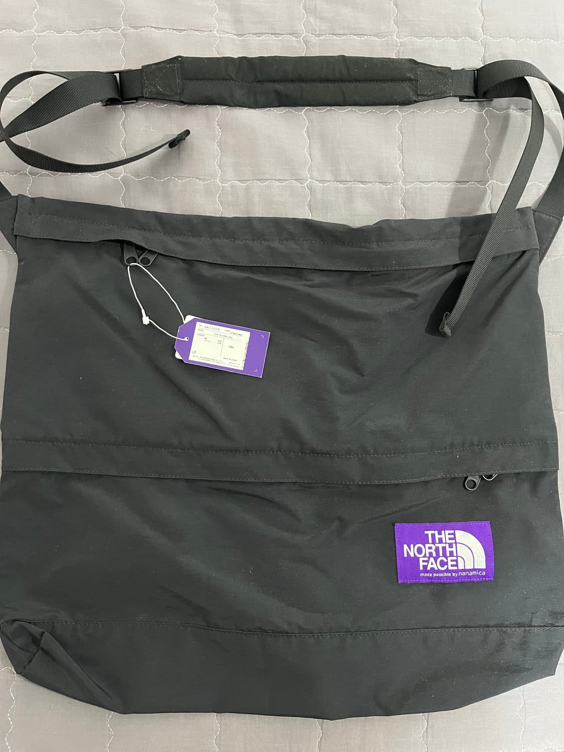 노스페이스 퍼플라벨 필드 숄더 백 블랙 상품이미지5