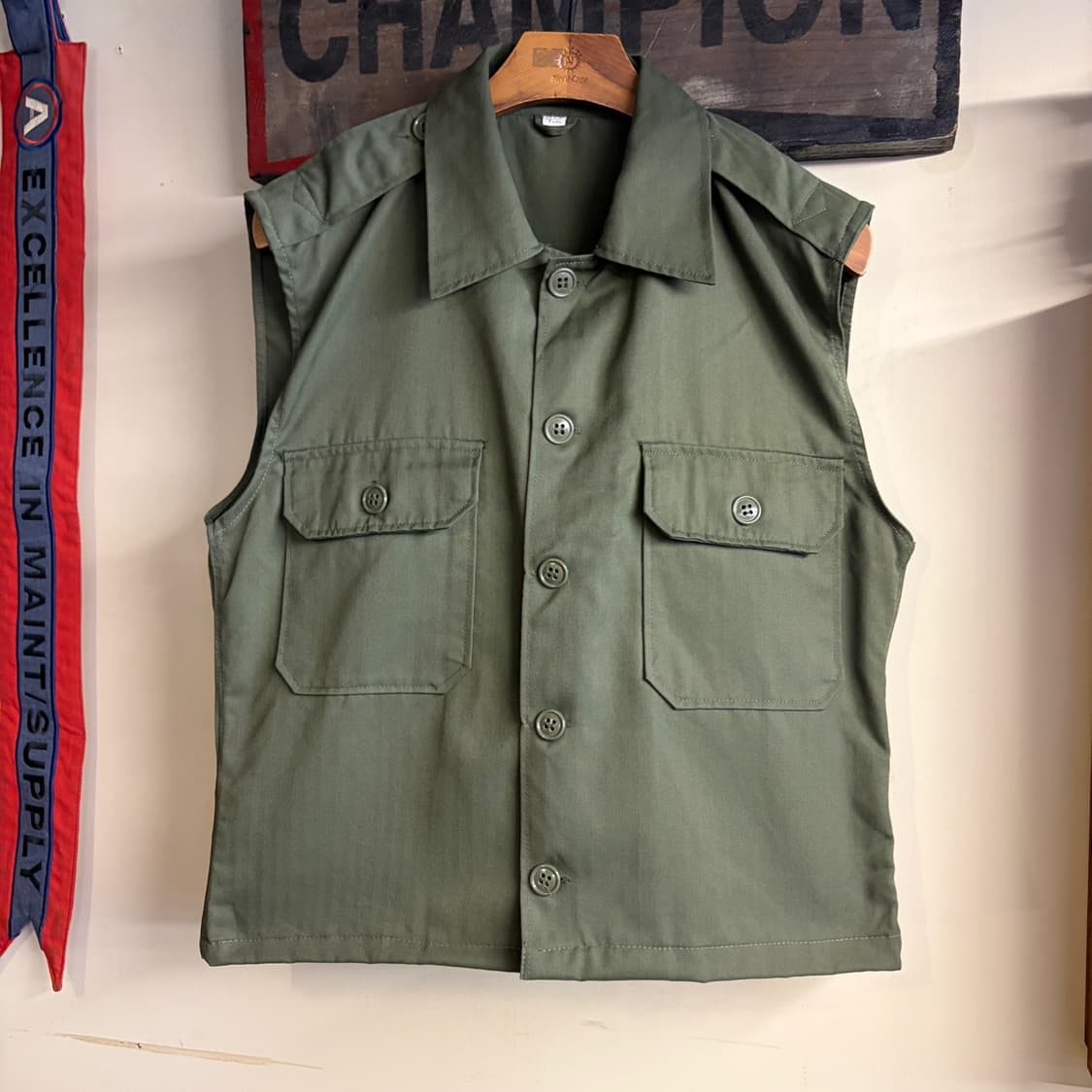 Korean Army HBT Vest Custom 상품이미지1
