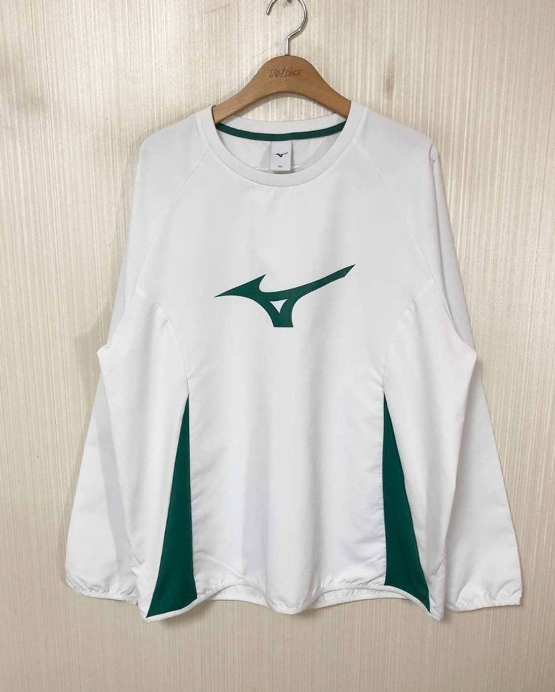 미즈노(MIZUNO)사커 우븐피스테/빅로고 바람막이 2XL 상품이미지1