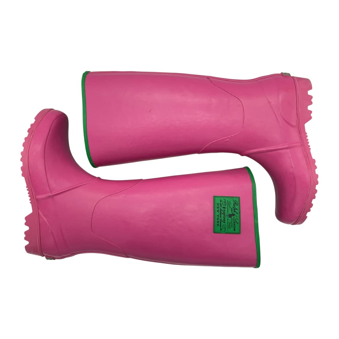 230 Vtg 폴로 랄프로렌 레인부츠 핑크 상품이미지2