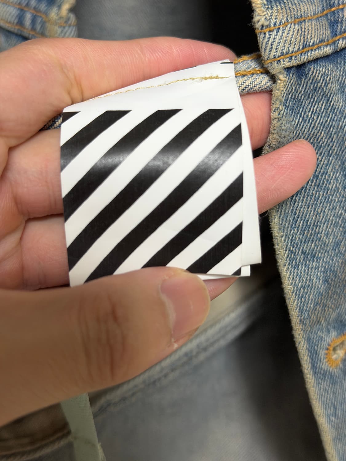 오프화이트 청자켓(M-L) 상품이미지4