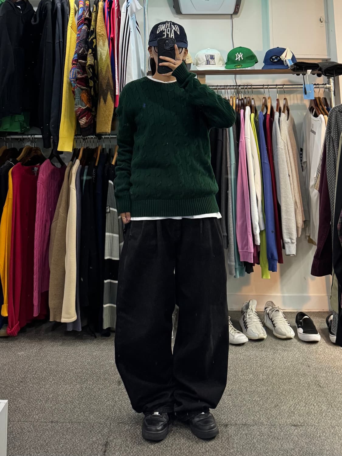 폴로 랄프로렌 꽈배기 니트 상품이미지6