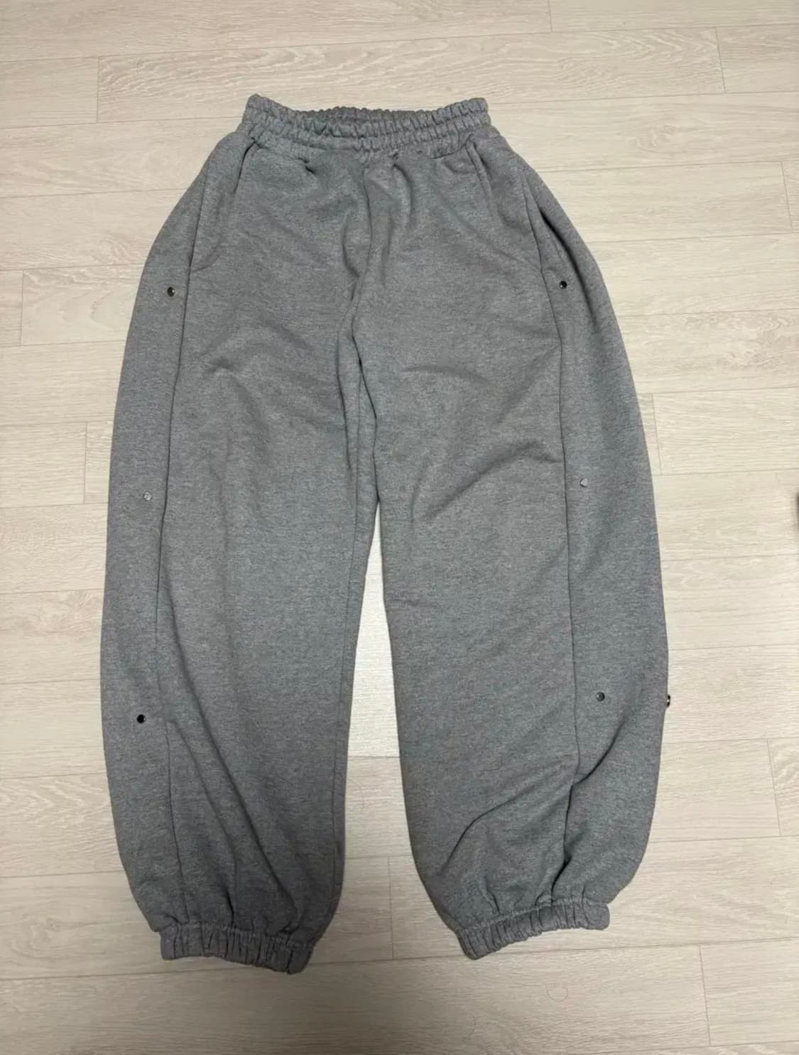 MJD 사이드 스냅 스웻팬츠 S 상품이미지2