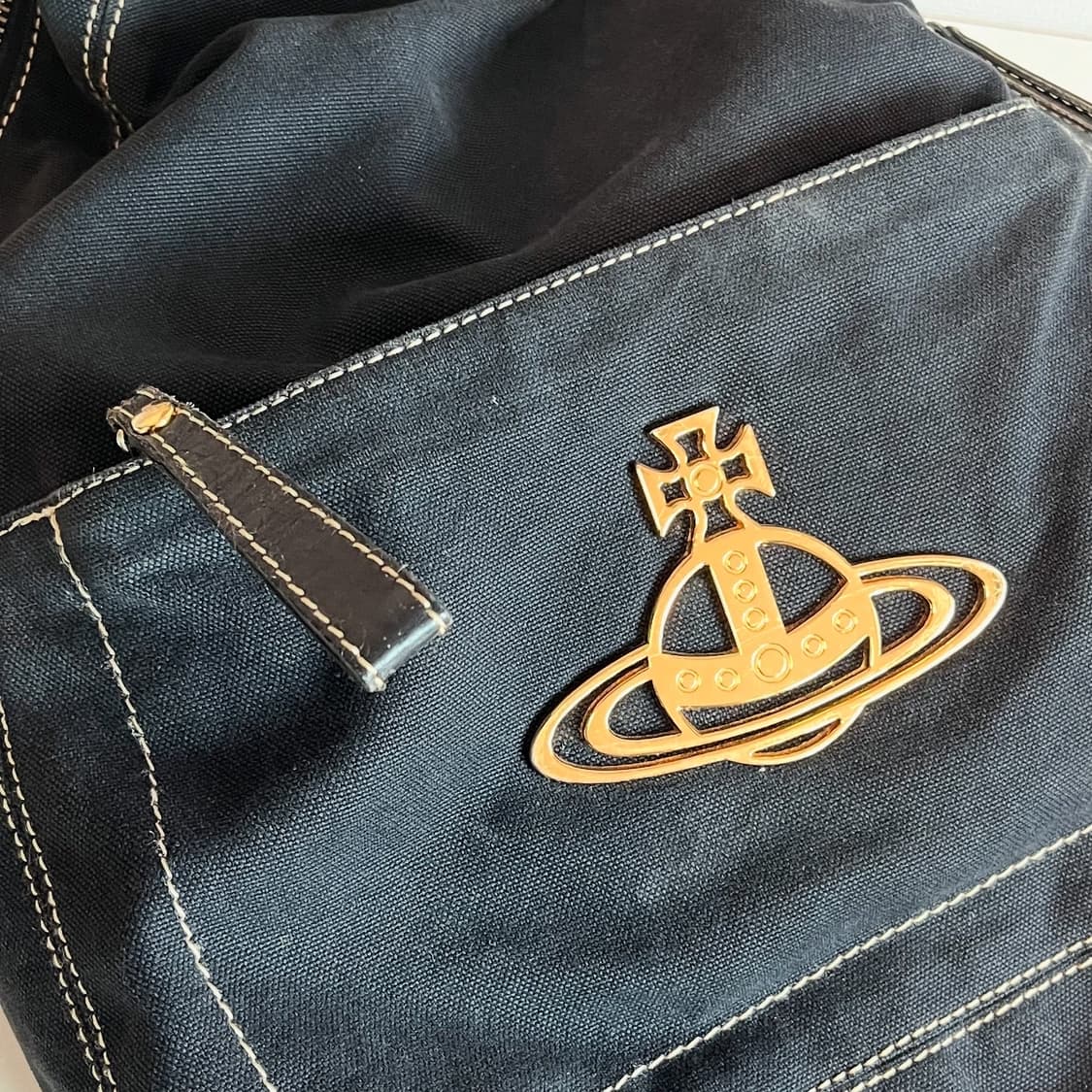 파워 정품 비비안 웨스트우드 코튼 백팩 상품이미지3