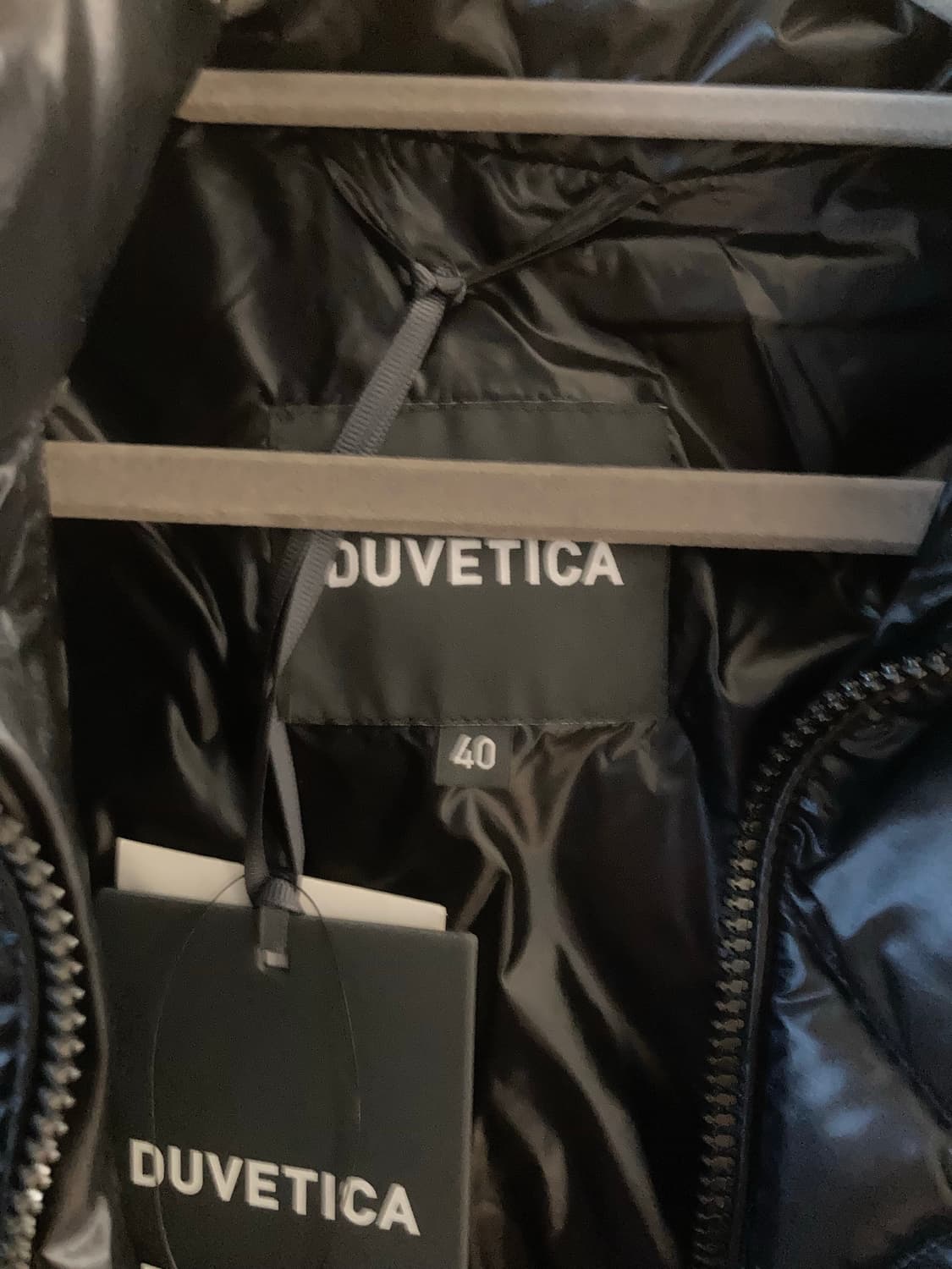 [정품]듀베티카 블랙 퀼팅 롱패딩 노사델라 상품이미지9