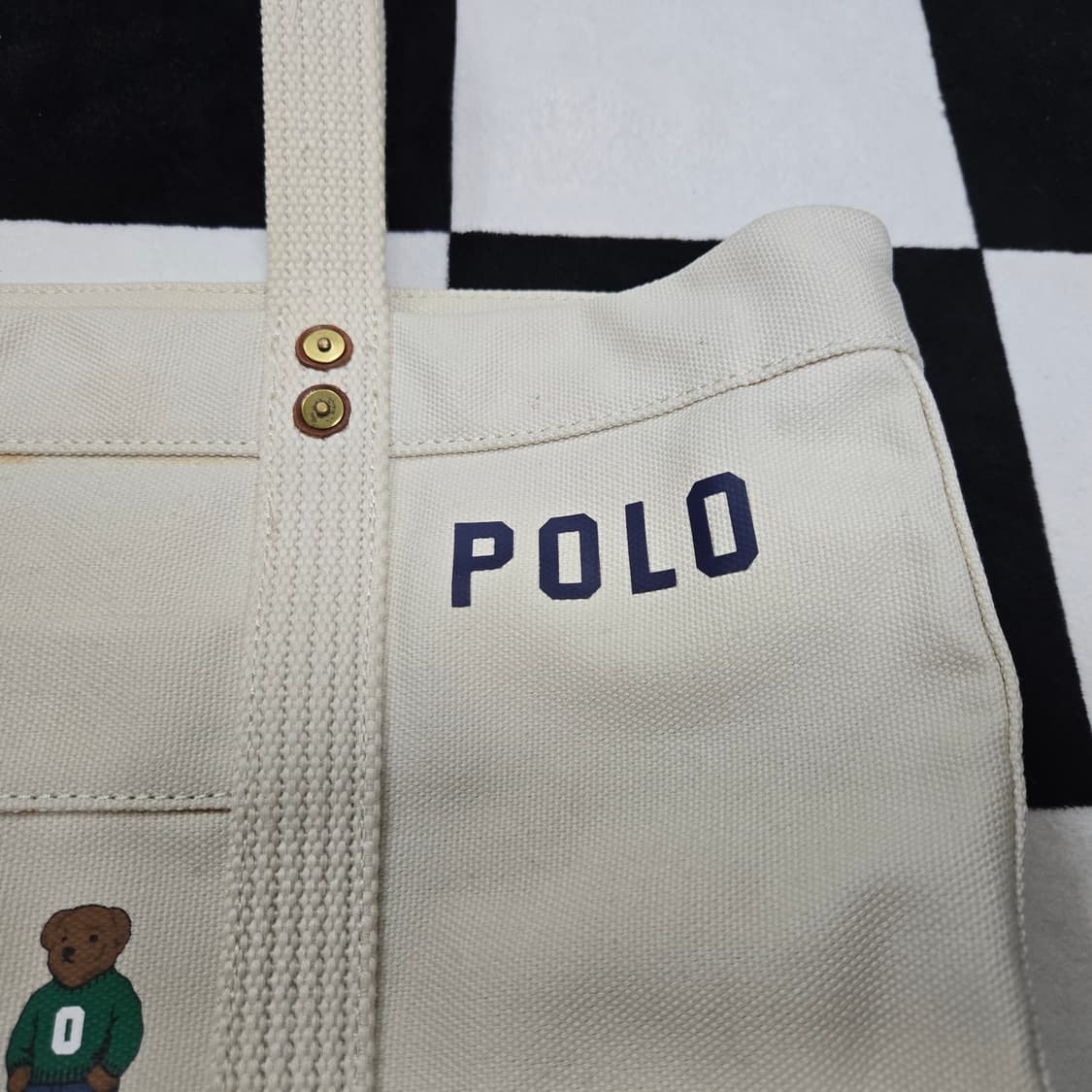 OS 폴로랄프로렌 폴로베어 토트백 폴로가방 상품이미지3