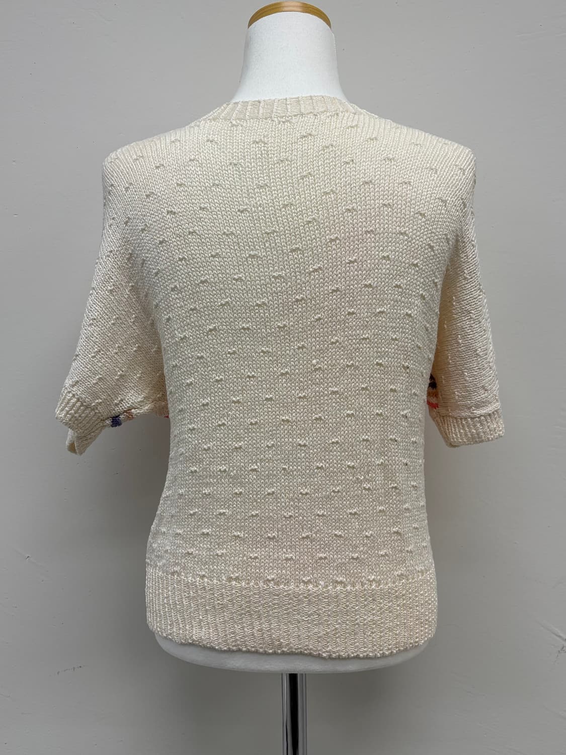 빈티지 유니크 하프 니트 상품이미지3