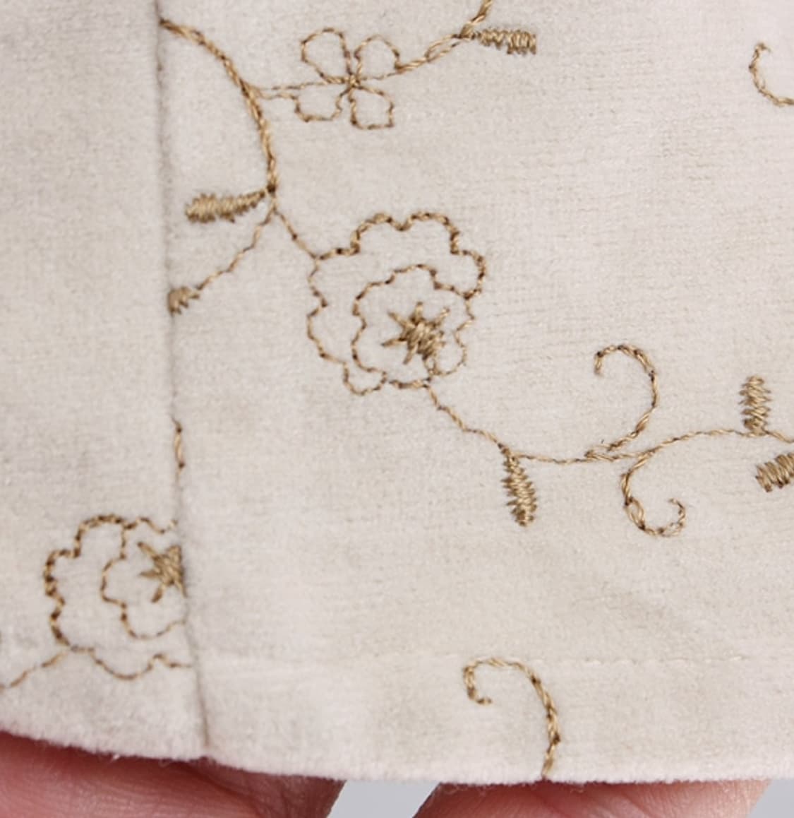 아이보리 자수 셔츠 상품이미지4