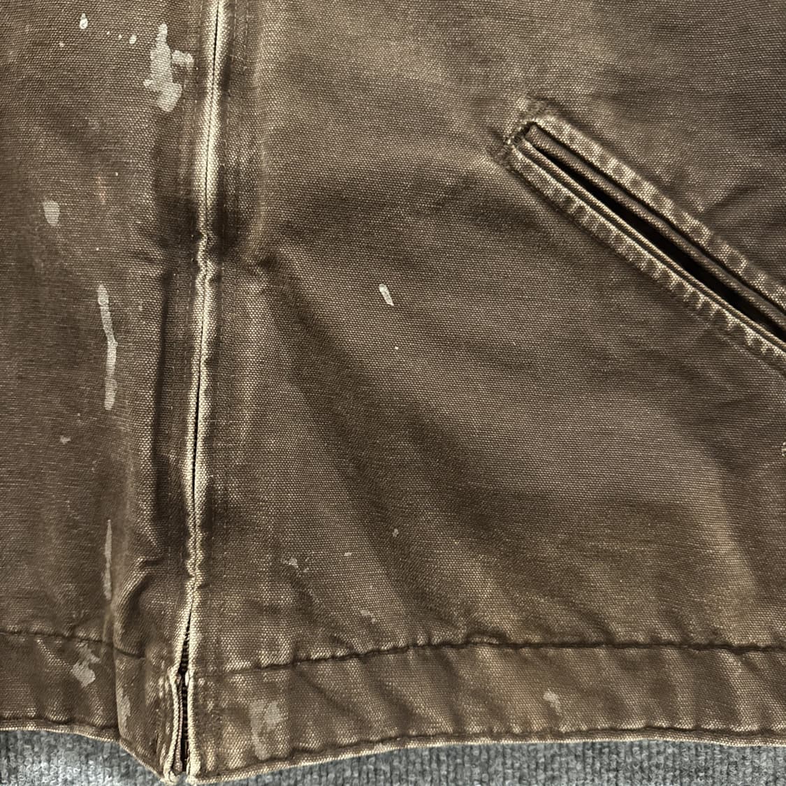 00s 칼하트 J97 디트로이트 자켓 다크브라운 상품이미지7