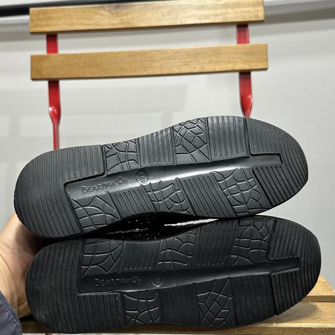 240) 베어파우 샌들 여성 여자 샌들 메리제인 슈즈 블랙 상품이미지6