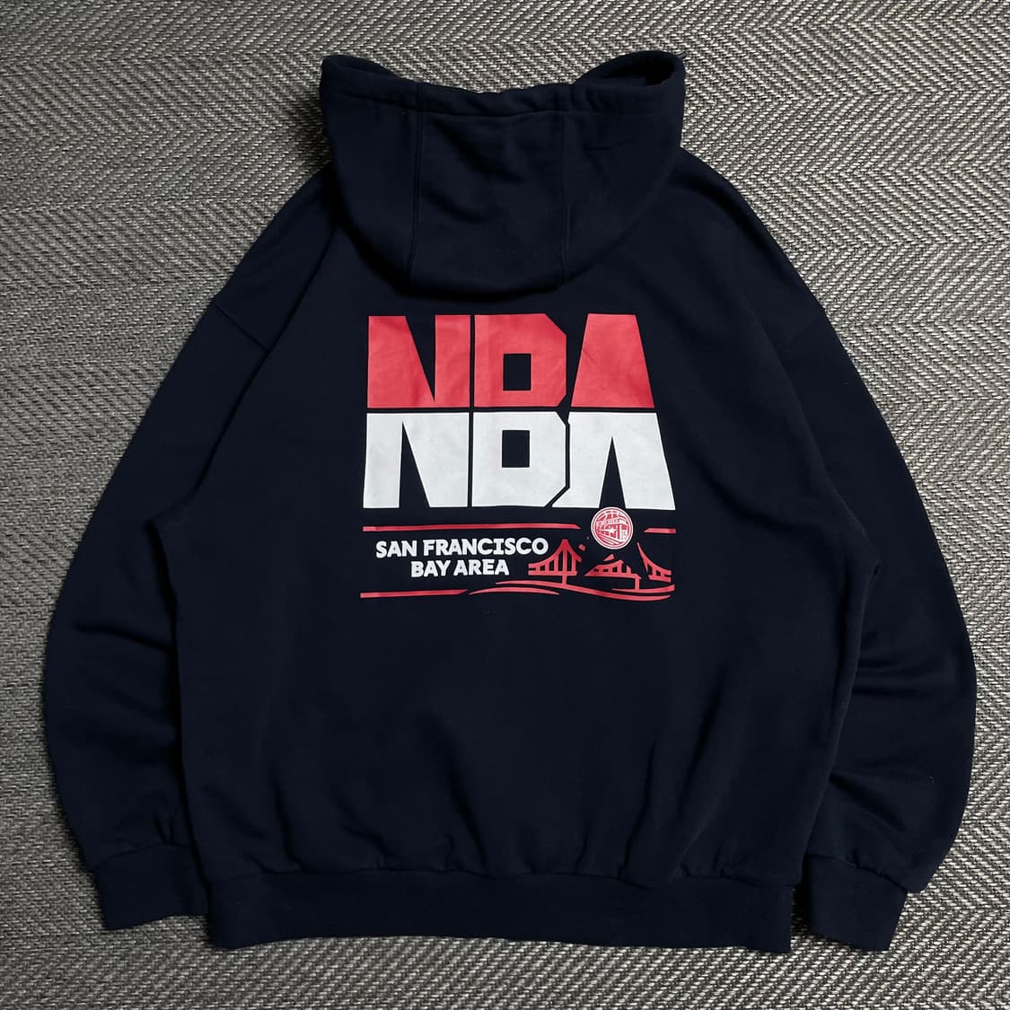 NBA All STAR 2025 빅로고 박시핏 후드 티셔츠y 5069 상품이미지2