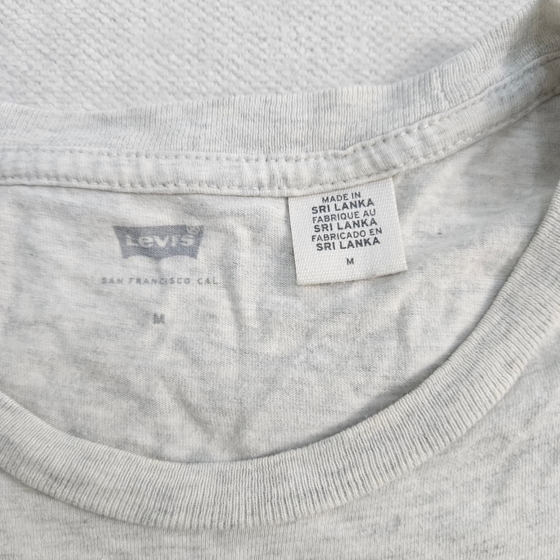 M 리바이스 빅로고 화이트 반팔티 0303Y 상품이미지4