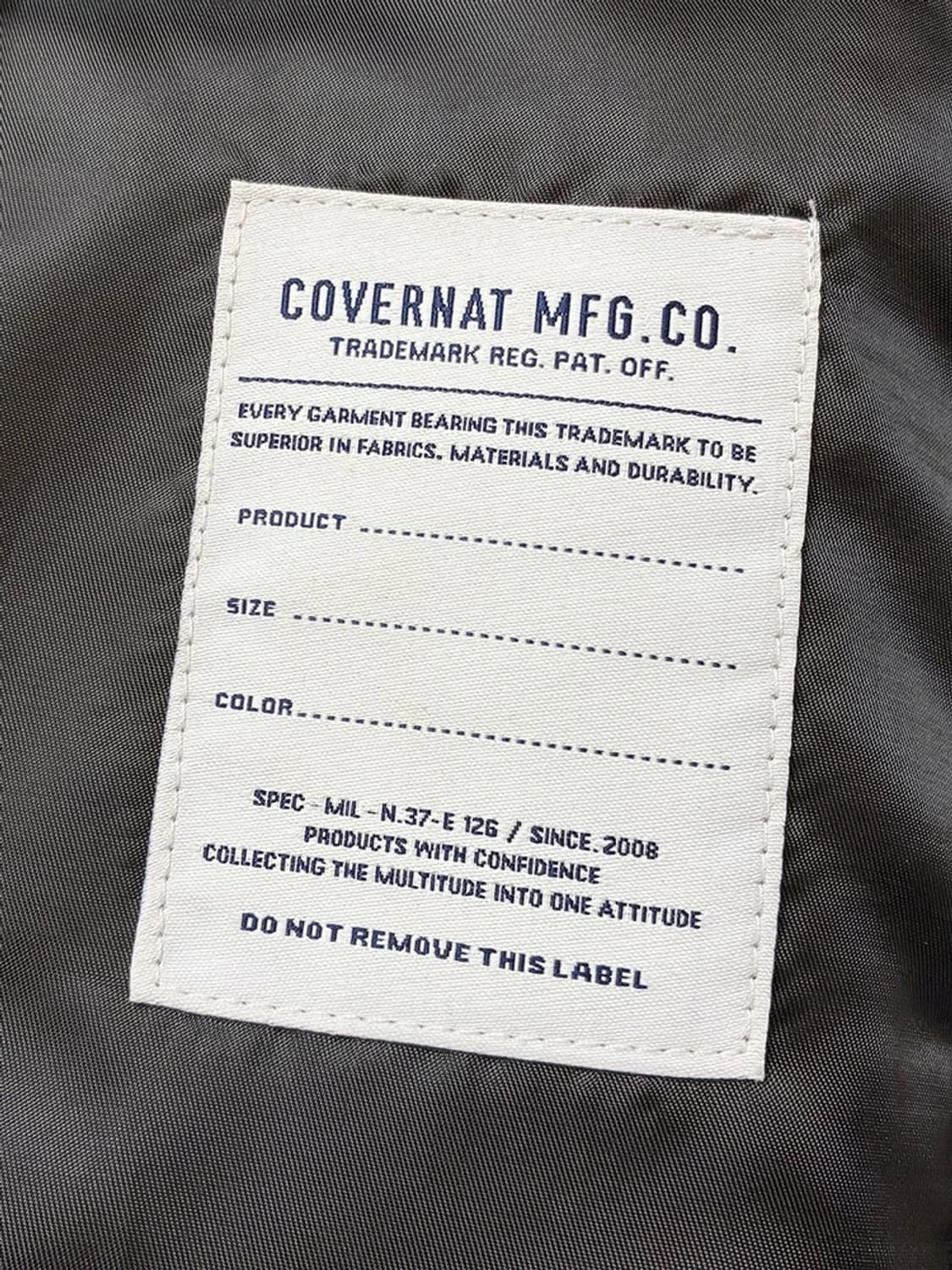 커버낫 18ss 램스킨 콜린 라이더 양가죽 자켓 PN5067 상품이미지7