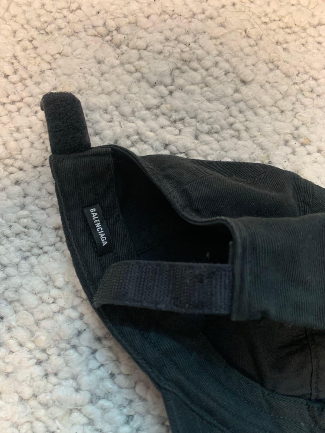 Balenciaga 3B Sports Icon Cap Black Red 상품이미지8