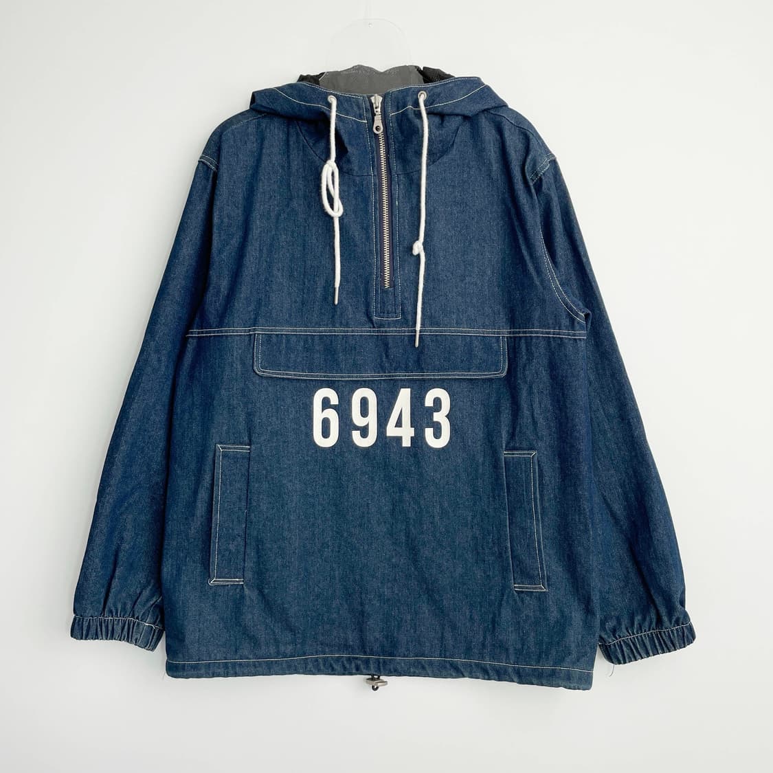 F1 언더에어(UNDER AIR) 6943 데님 아노락 재킷 L사이즈 상품이미지1