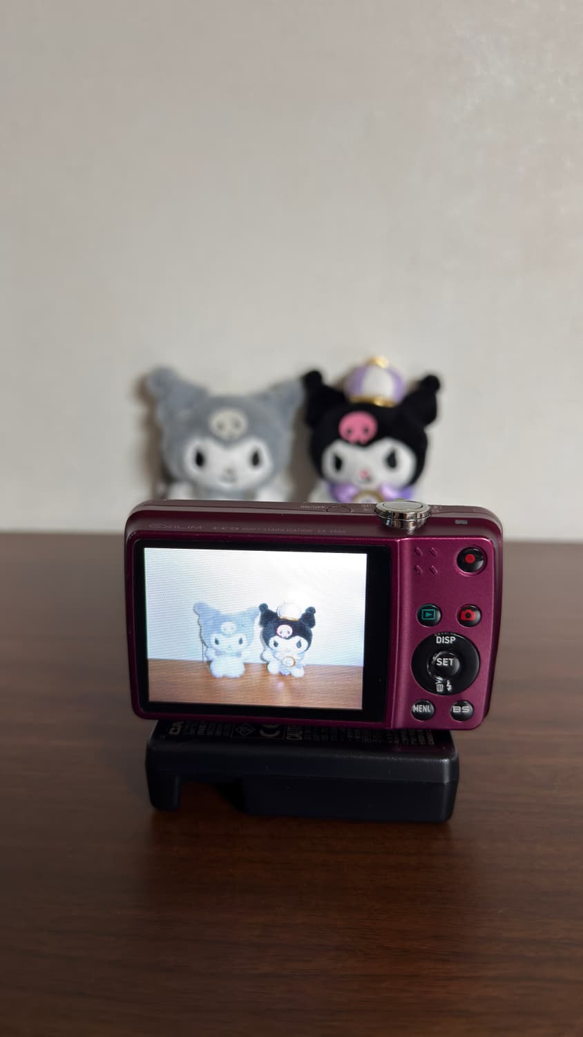 카시오 엑슬림 Casio Exilim ex-z550 와인 (작례O) 상품이미지8